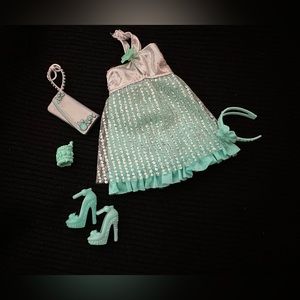 Barbie doll beautiful fashionista barbie dress